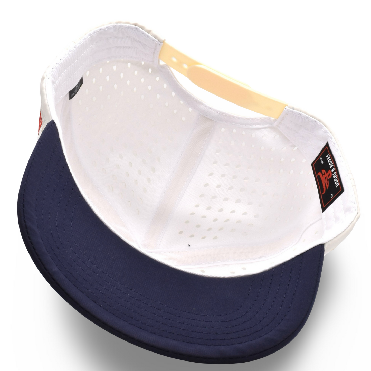 Performance Hat Beige Navy