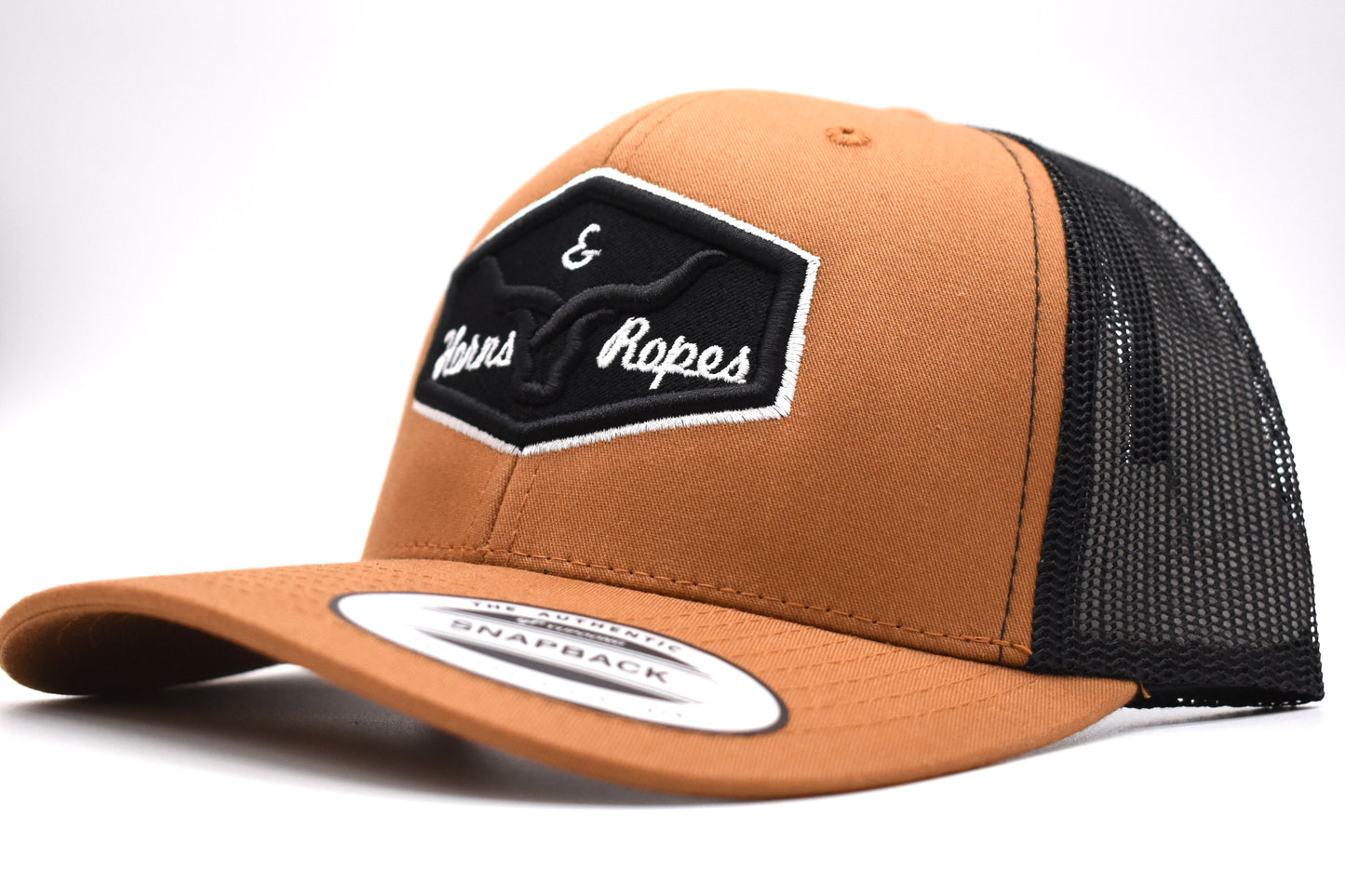 HR caramel/ Black Snapback