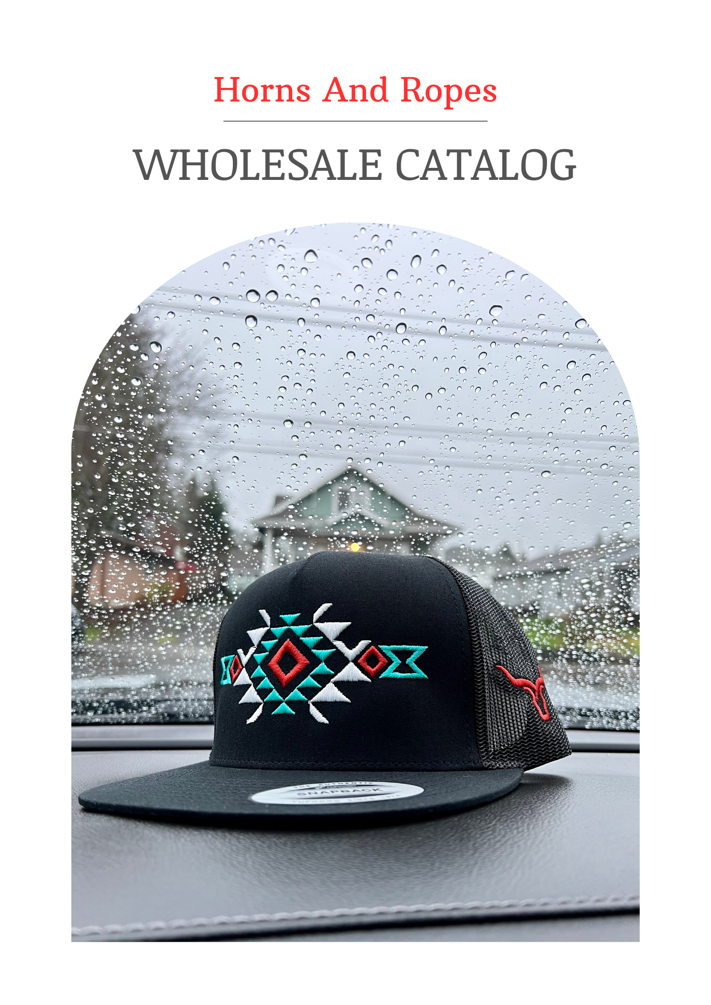 Leather Patch Beanie