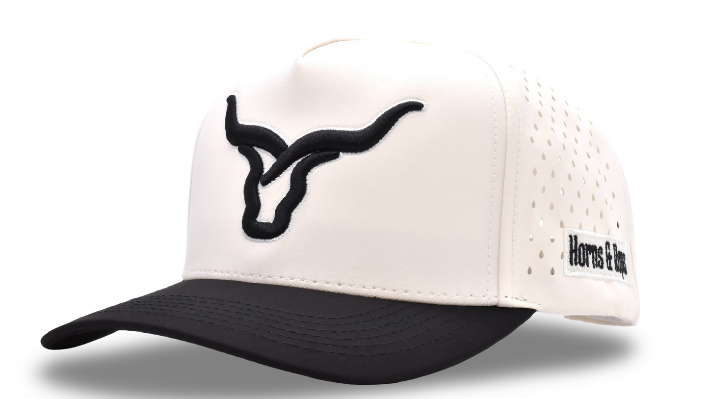 Performance Hat Beige Black