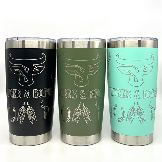 Horns & Ropes 20oz Tumbler