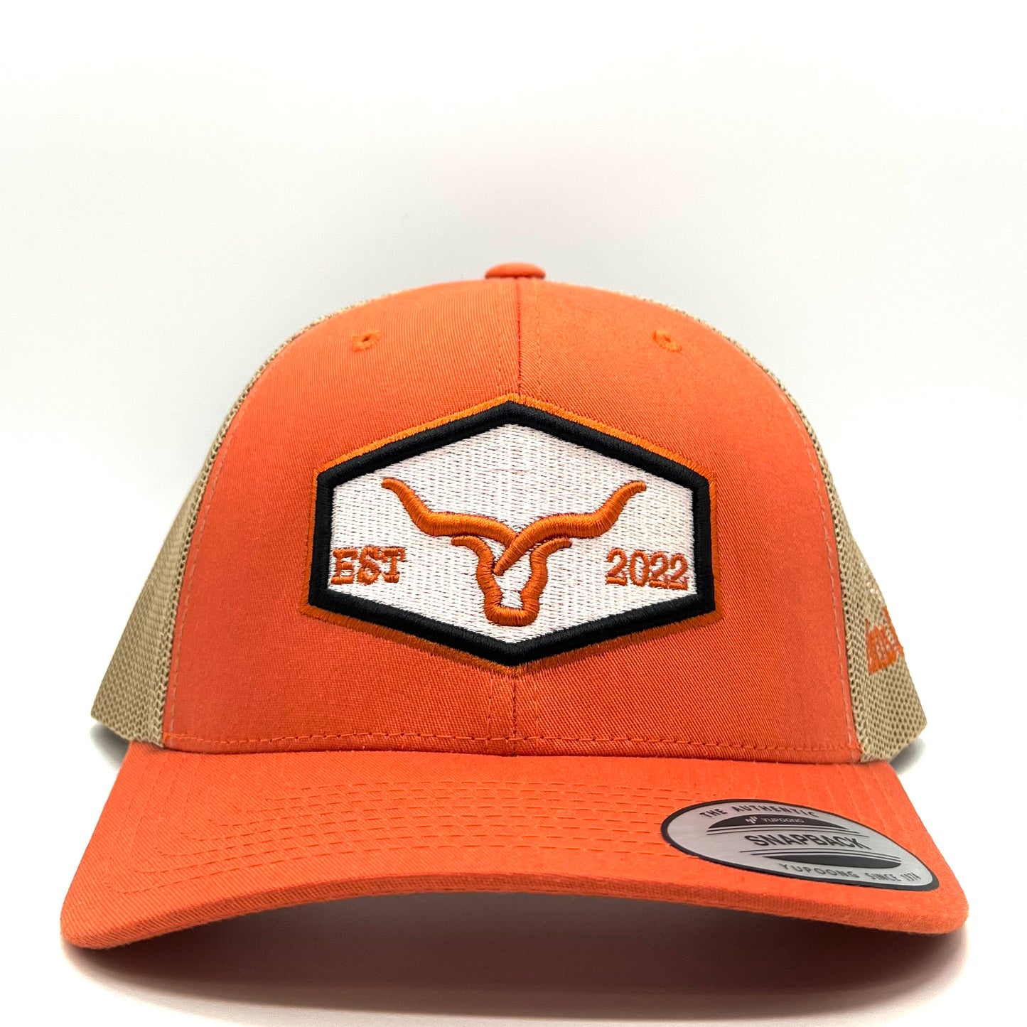 HR Badge Rustic Orange/Khaki