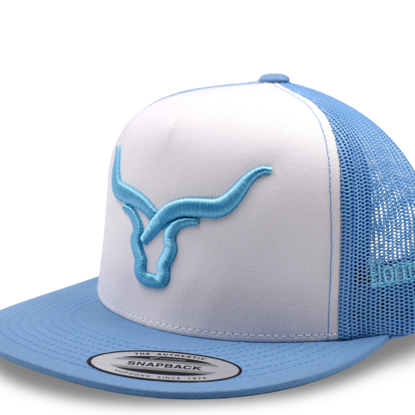 Horns And Ropes Carolina Blue/White