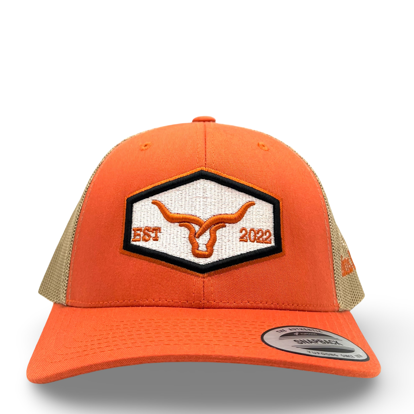 HR Badge Rustic Orange/Khaki