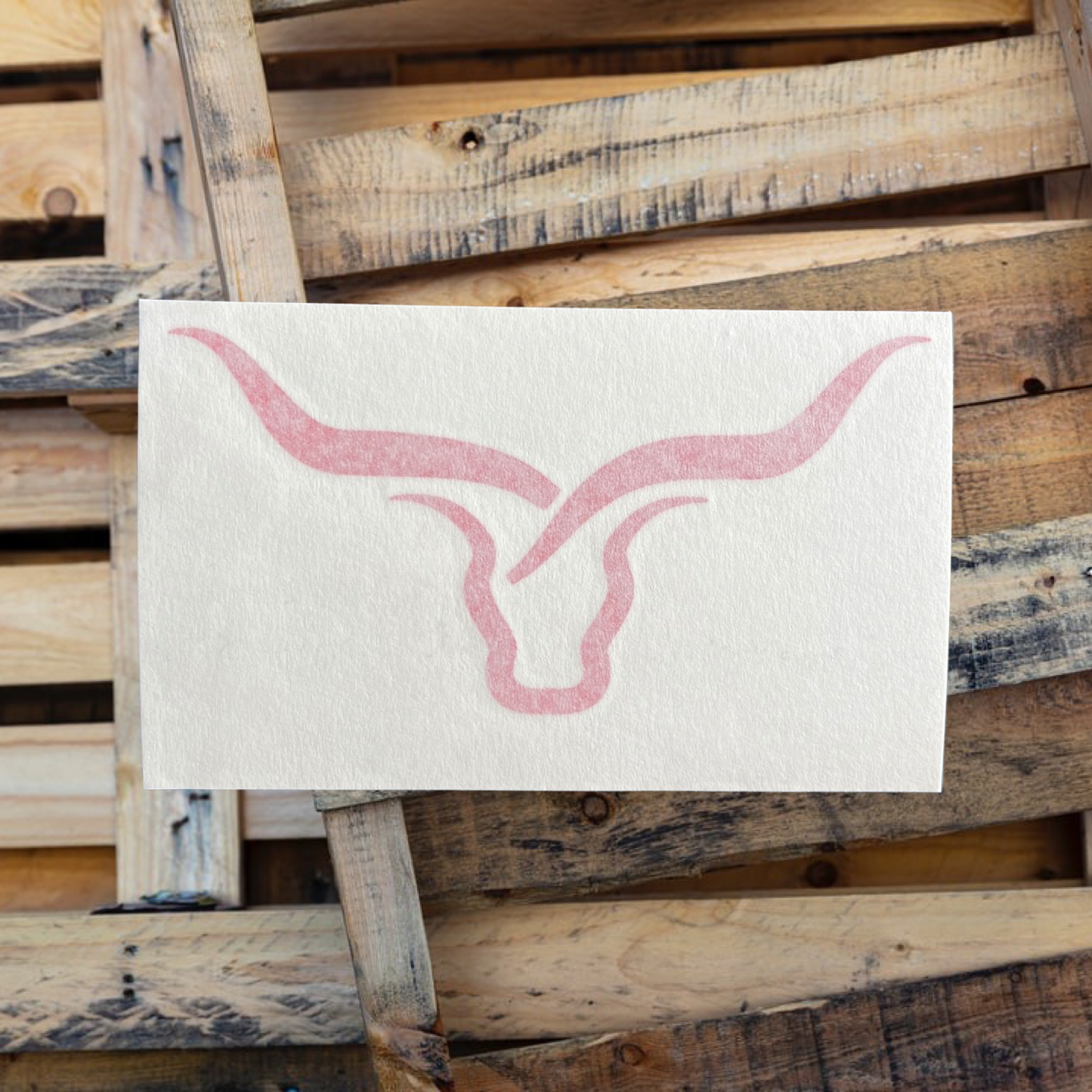 Horns And Ropes Decal