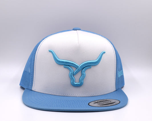 Horns And Ropes Carolina Blue/White